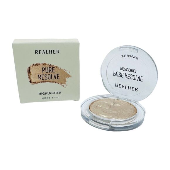 RealHer Pure Resolve Highlighter - 4g / 0.14 oz - Champagne - Picture 5 of 6